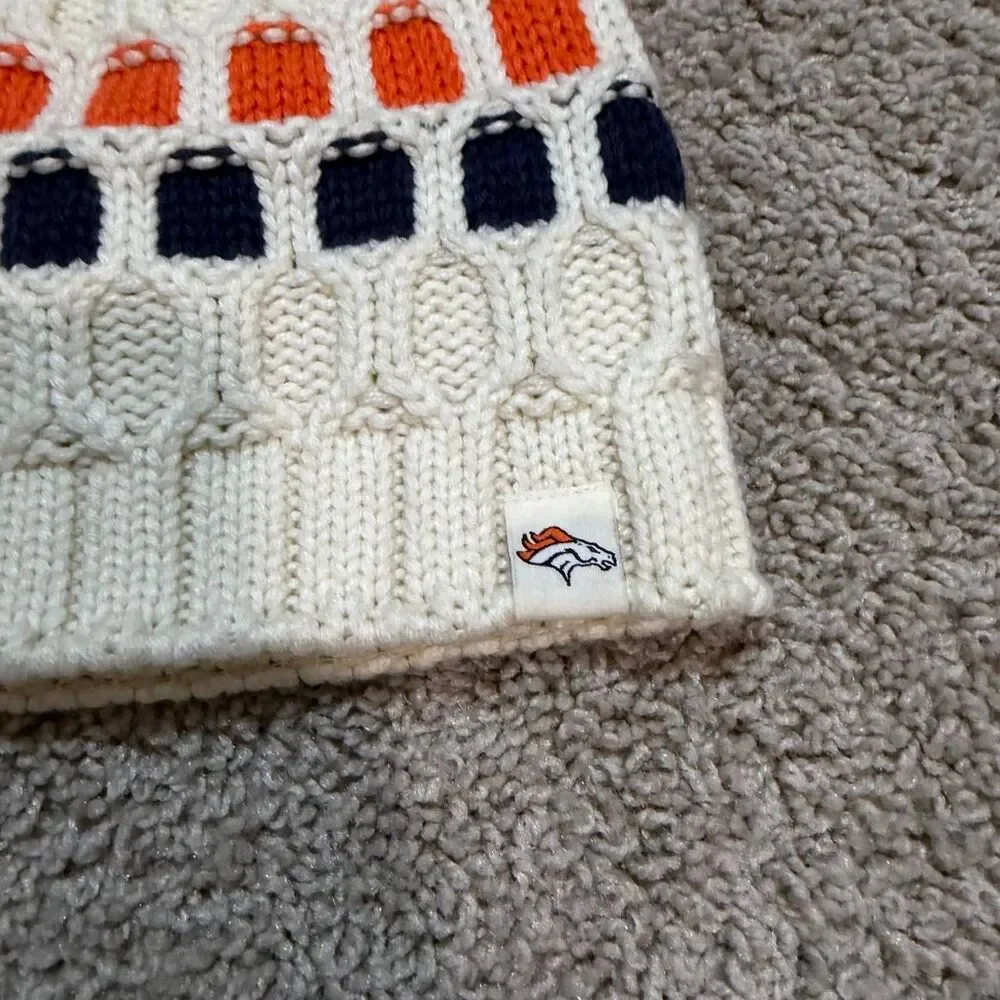 Nfl Men's Cream and White Hat